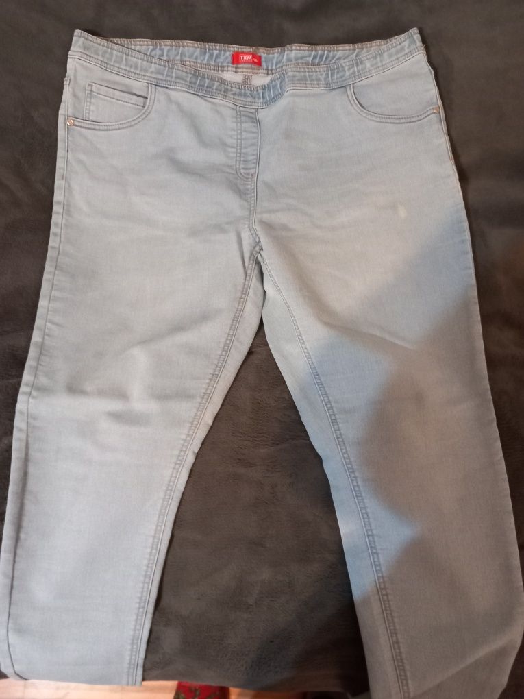 Spodnie dżinsowe jasne rozmiar 46