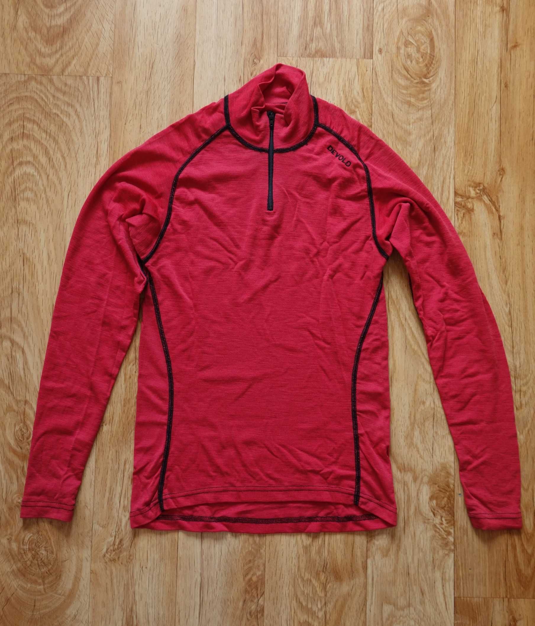 DEVOLD Multisport Bluzka Koszulka Termoaktywna 100% Wełna Merino r. M