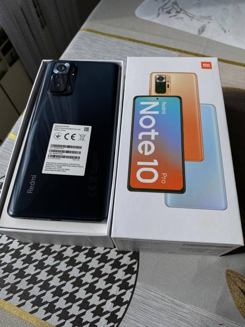 Телефон Xiaomi Redmi Note 10 Pro 6/64Onyx Gray