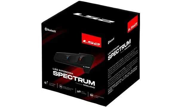 Мотогарнітура LS2 SPECTRUM by MIDLAND, Bluetooth Intercom з AI