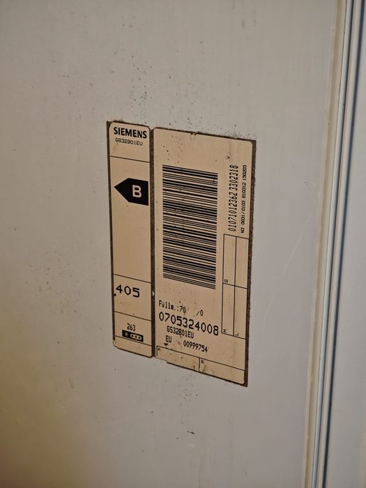 Arca congeladora marca SIEMENS