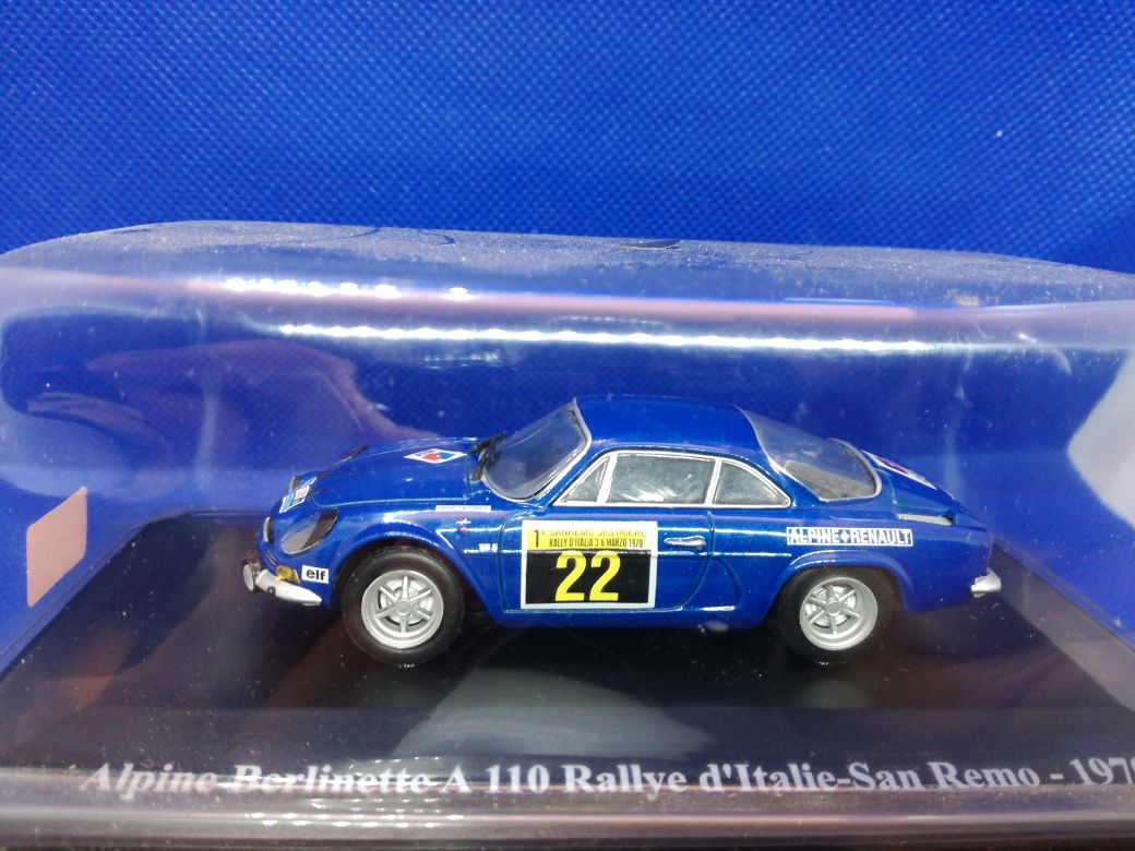 N75 Miniaturas 1/43 Alpine Renault Rally e Velocidade 8 Modelos
