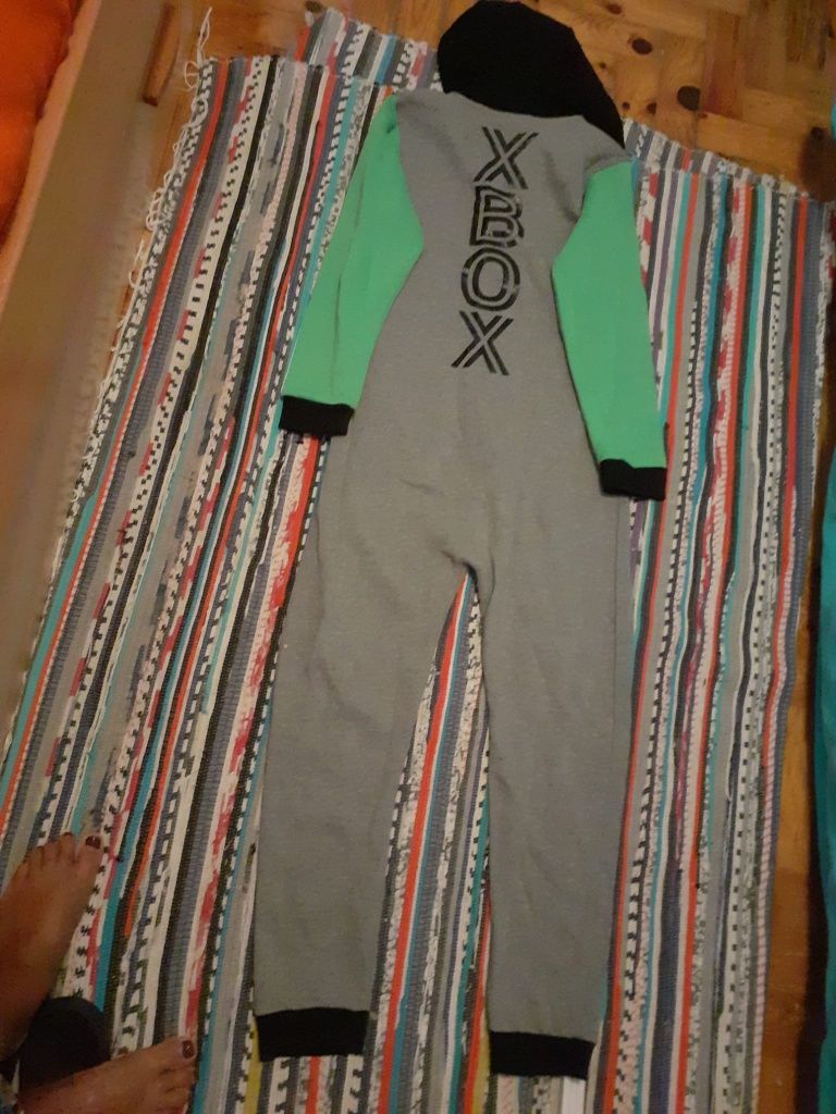 Pijama/macacão xbox tm 11/12 novo