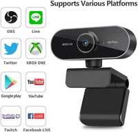 Benewy Webcam 1080P Kamera internetowa USB
