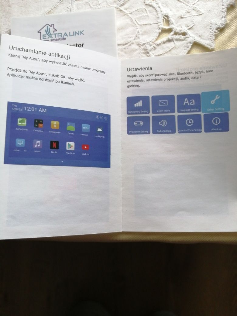 2xSmart Projektory, model : ESP-300,