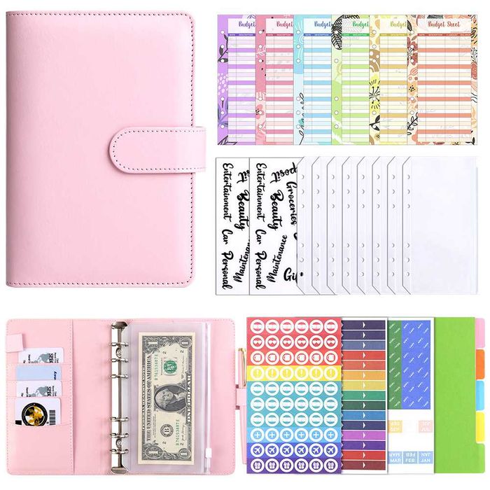 Блокнот органайзер, планер для грошей  з конвертами А6