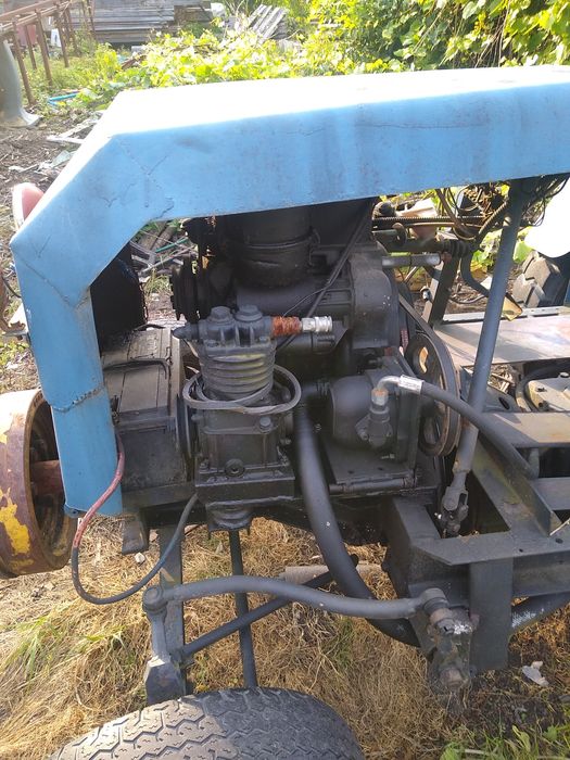 Ciągnik, traktorek, sam.