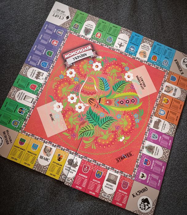 Gra planszowa Strateg Monopoly Ukraina Монополія України