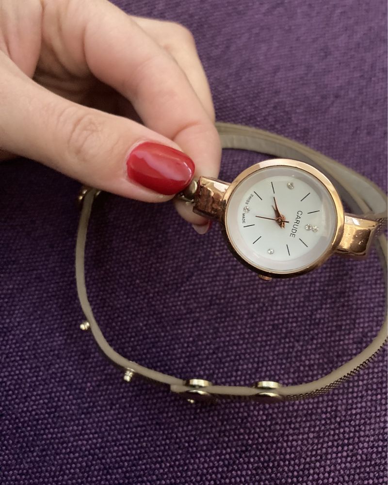 Женские часы-браслет Carude, жіночий наручний годинник, часи-браслет