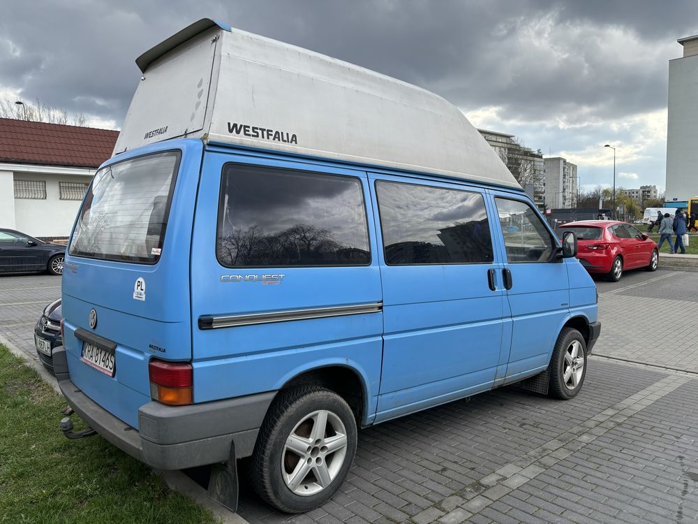 Volkswagen T4 Kamper Klimatyzacja Łazienka Webasto Westfalia Zamiana