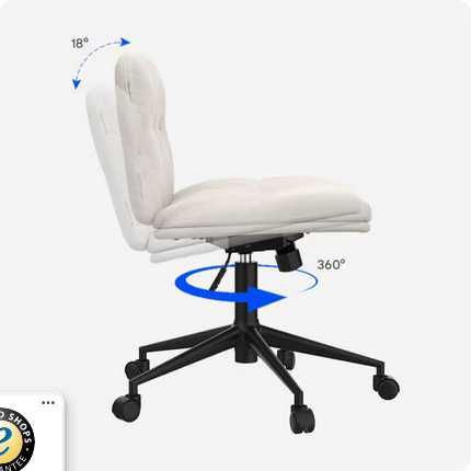 Krzesło obrotowe z szerokim siedziskiem HC1 (HC1)