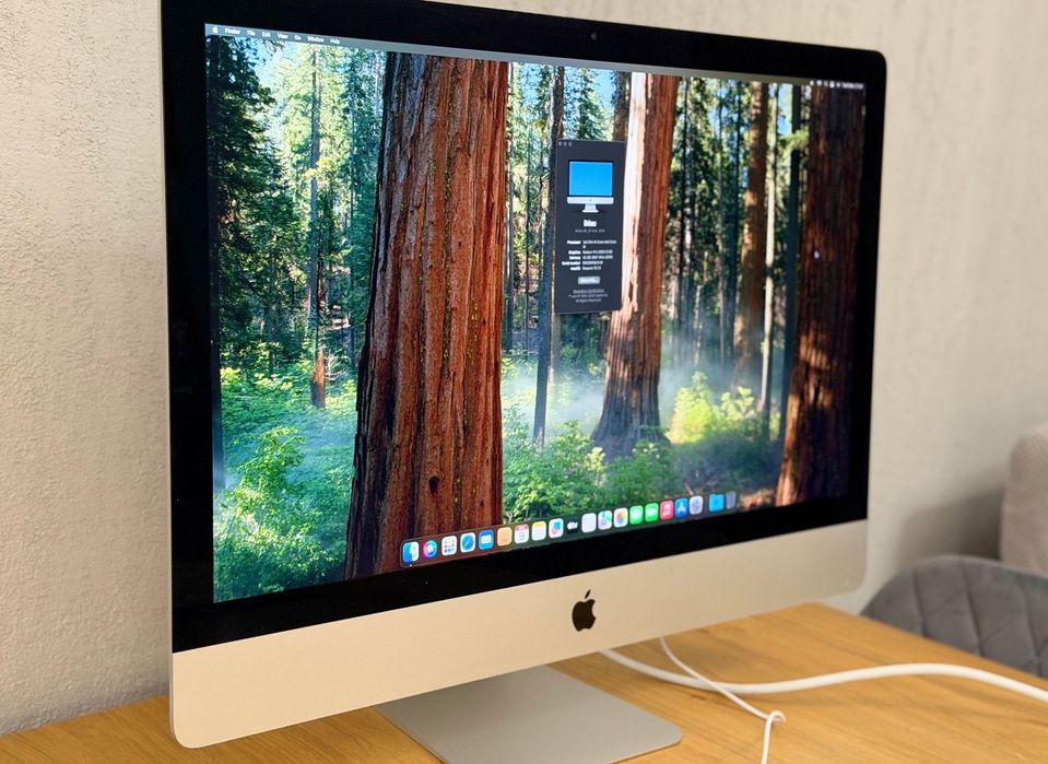 Apple iMac 27” Retina 5K, Late 2019, i9 3.6GHz, 32GB, SSD 512GB