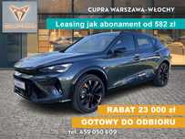 Cupra Formentor 2.0 TSI 204 KM 4Drive 7-biegowa automatyczna DSG