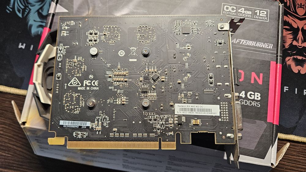 Видеокарта MSI Radeon RX 460 4GB