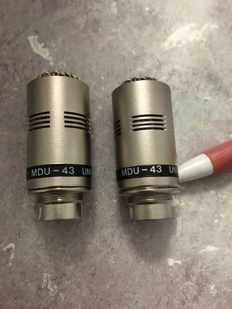 główki do mikrofonu MDU-43 - 2sztuki
