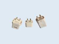 3 Adaptadores de carregamento USB 2 pinos: Samsung, Apple e Tech.Inc