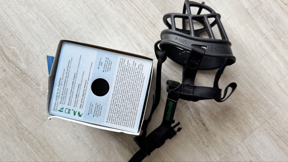 Kaganiec Baskerville Ultra Muzzle - rozmiar 4, czarny