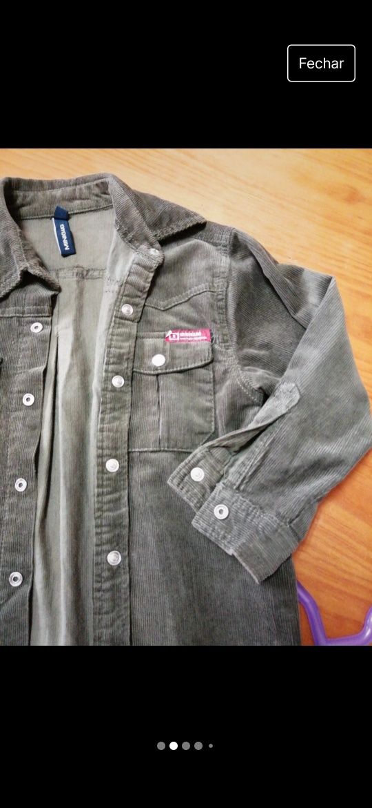 Camisola Mini Gang, 4 anos, muito bom estado.
