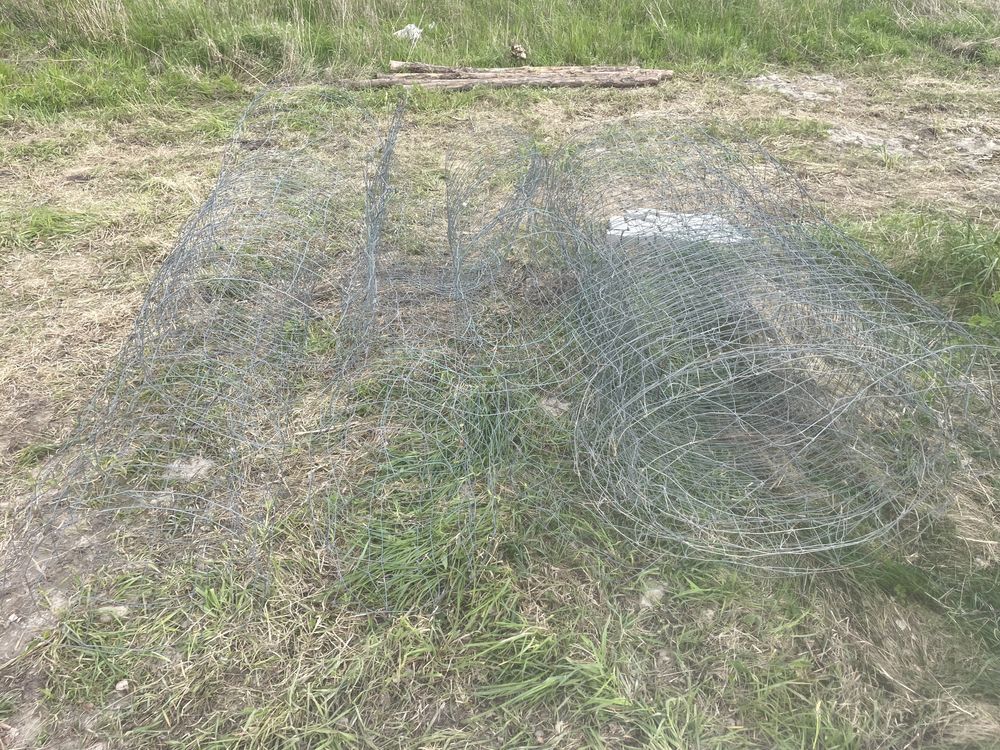 Siatka budowlana ok. 25m leśna 2m wysokości