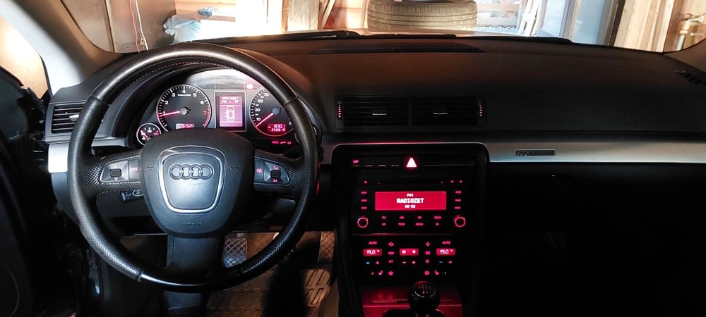 AUDI A4B7, AVANT, 1.8T, QUATTRO, S-LINE, 163KM, 251000km, 2007R.