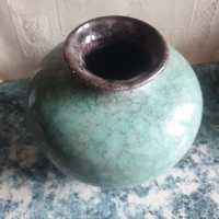 Beautiful Green vase by Carstens Tönnieshof - 414-2 vintage WGP Retro