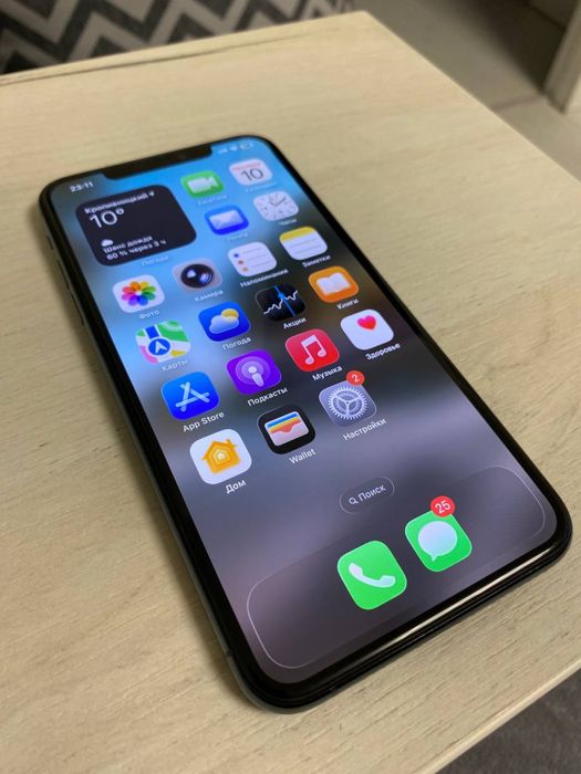 Iphone 11 PRO max GREEN на 256 ГБ.
