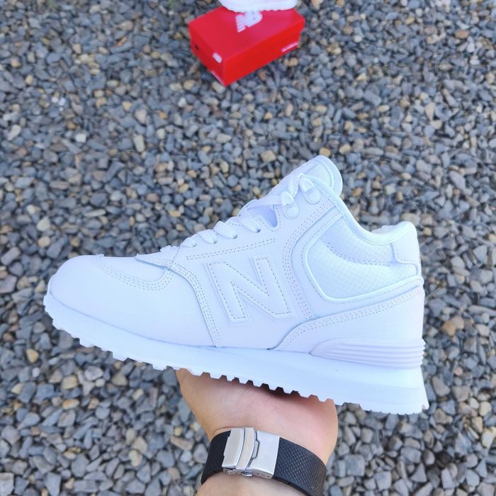 Кросівки зимові New Balance 574 високі з хутром