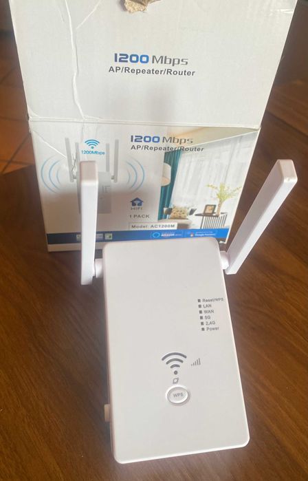 Extensor de Rede Wi-Fi de 1200 Mbps