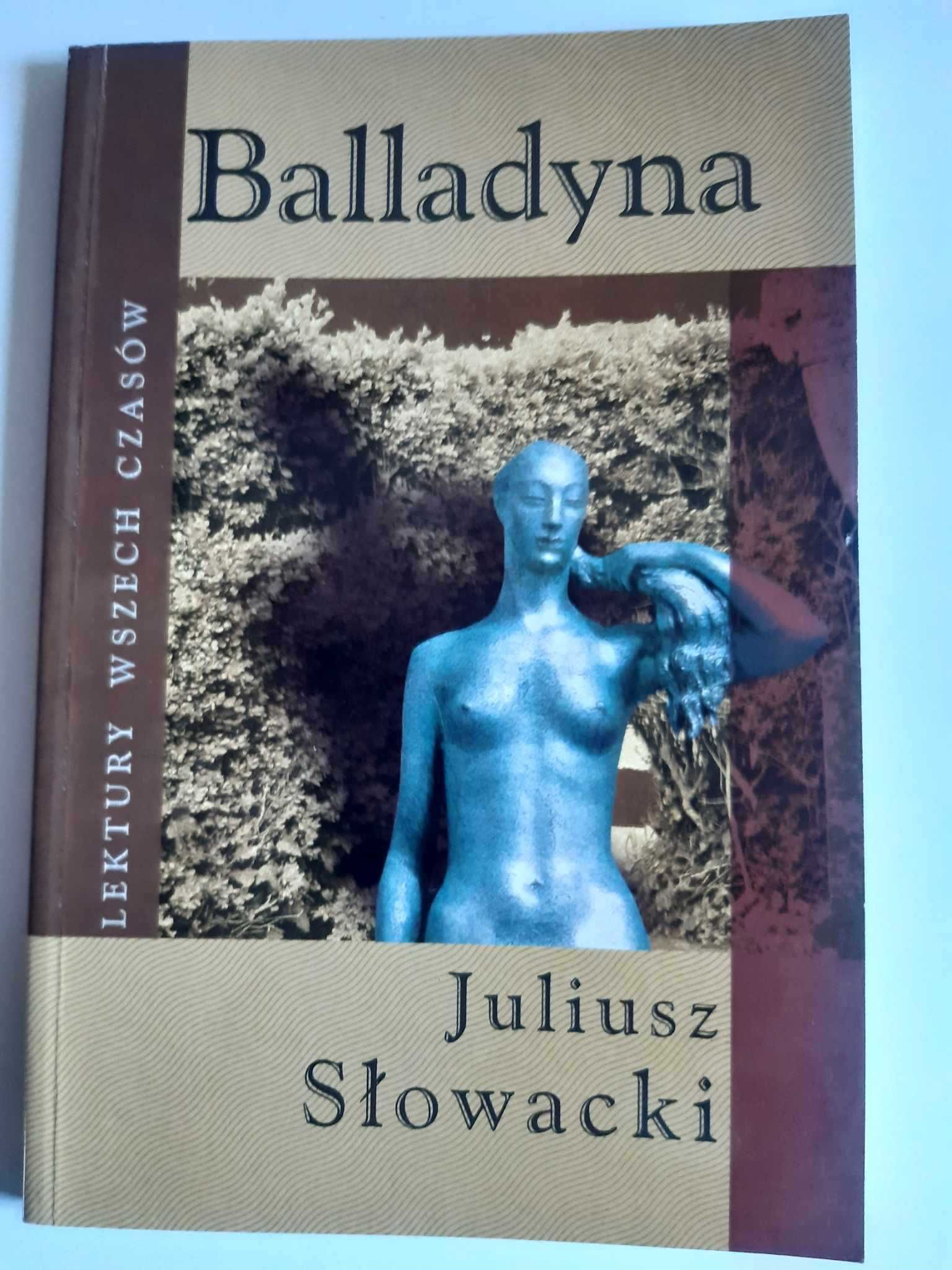 Książka lektura Balladyna - Juliusz Słowacki