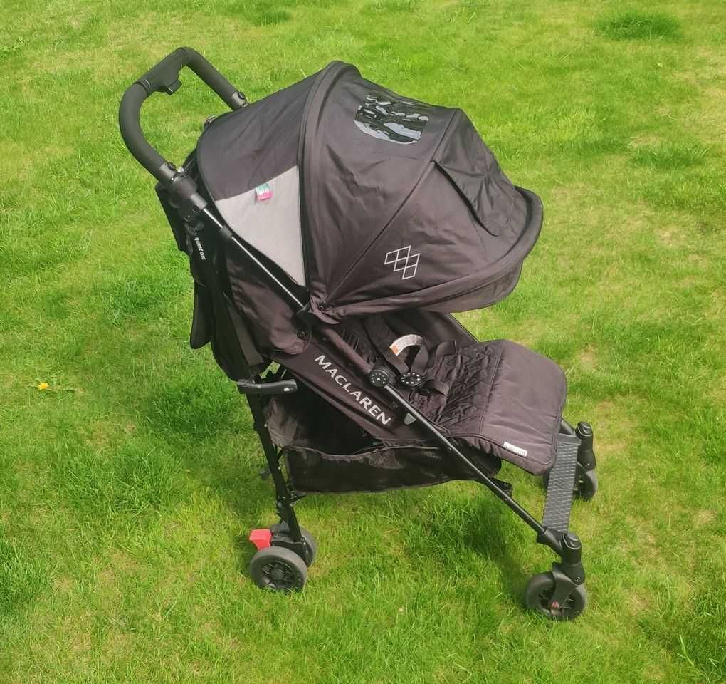 Wózek Maclaren Quest Arc Black Spacerowy Parasolka dla wysokich