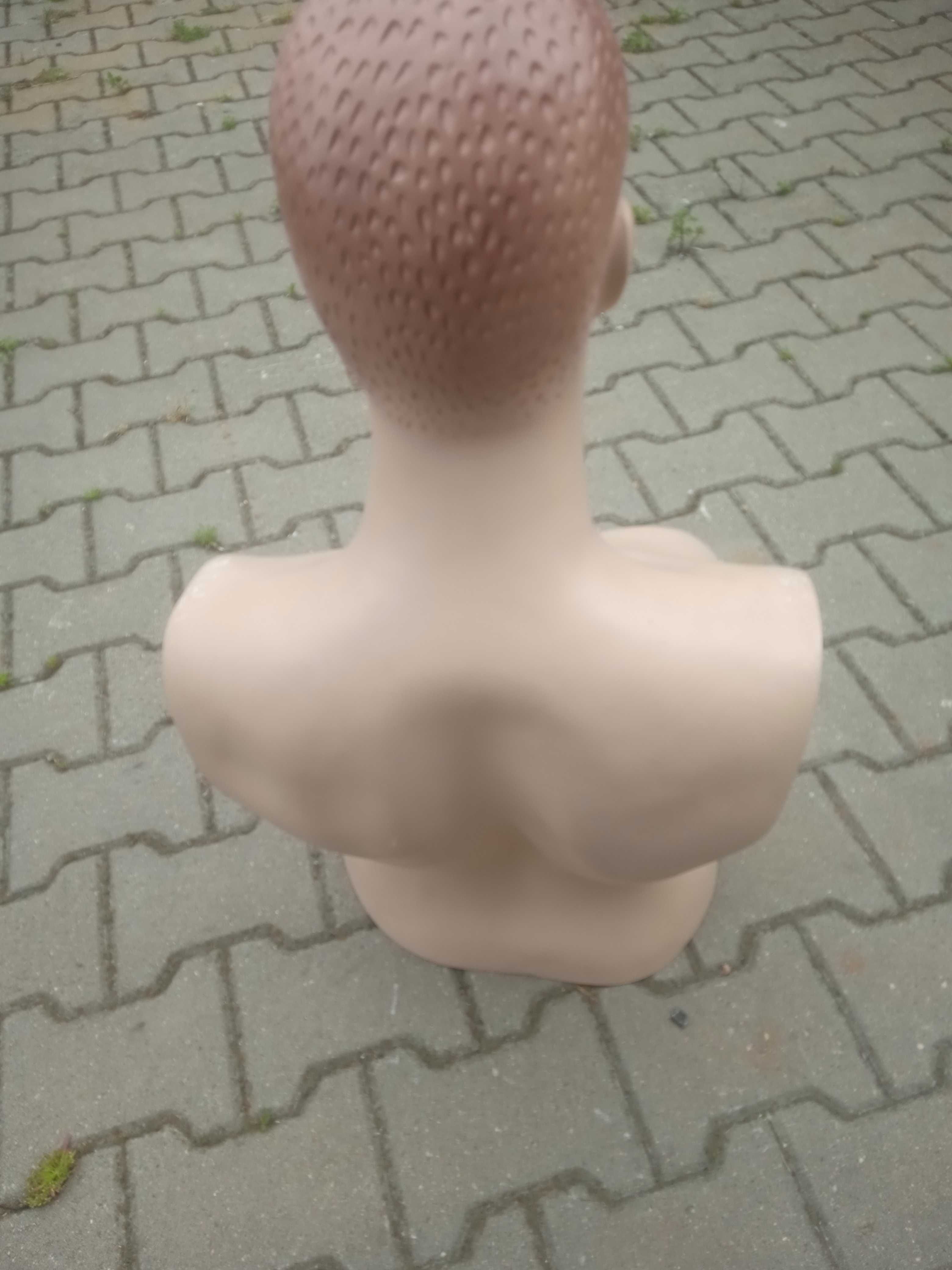 Manekin całopostaciowy meski i tors damski.