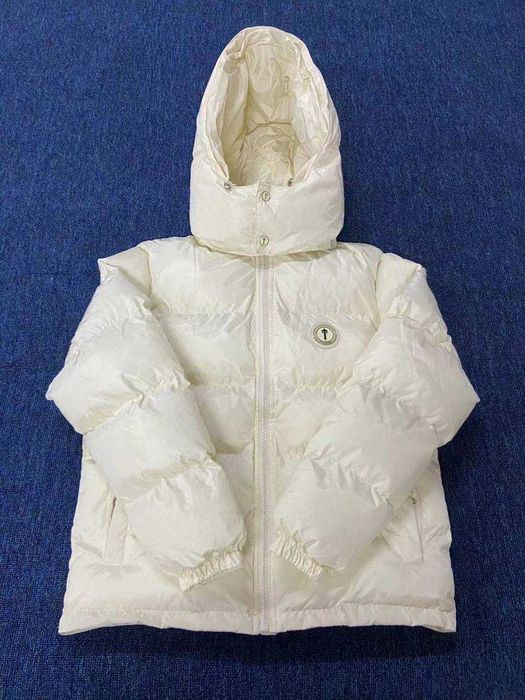 (БЕЗ ПЕРЕДОПЛАТИ)Trapstar Puffer Jacket куртка пуховик трепстар бежева