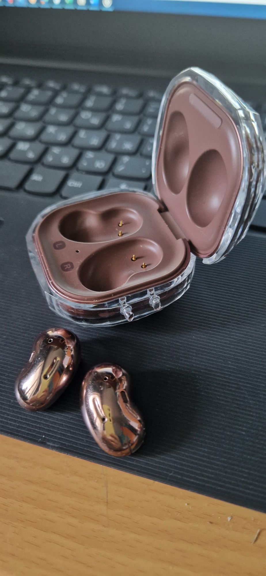 Навушнии samsung Galaxy buds live Bronze