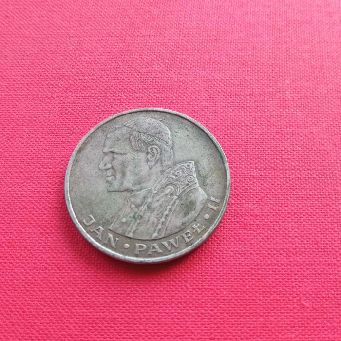 Moneta Jan Paweł 2 1982 srebro