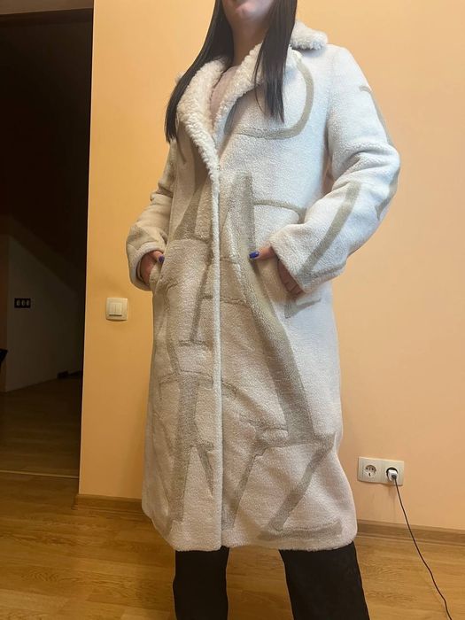 Зимова шуба мутон,пальто,Тедді,натуральна овеча шерсть