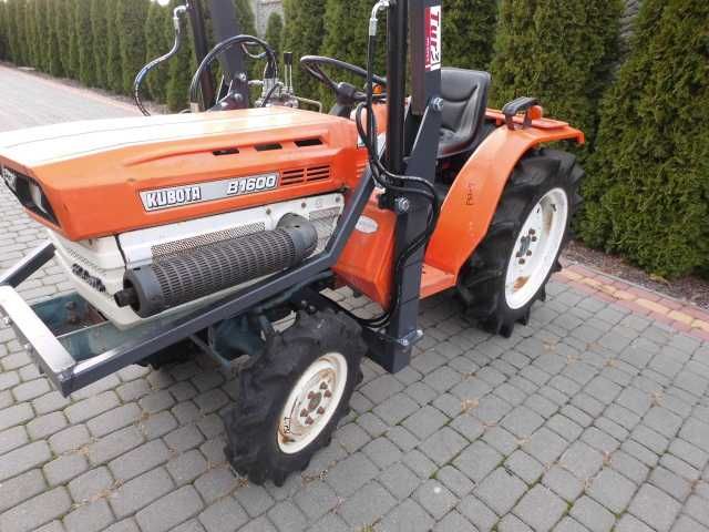 Kubota B 1600 4x4 ładowacz Tur glebogryzarka mini traktor traktorek