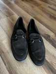 River Island – Jasnobrązowe zamszowe loafersy z frędzlami
