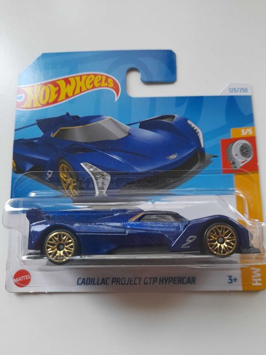 Hot Wheels Cadillac Project GTP Hypercar Blue