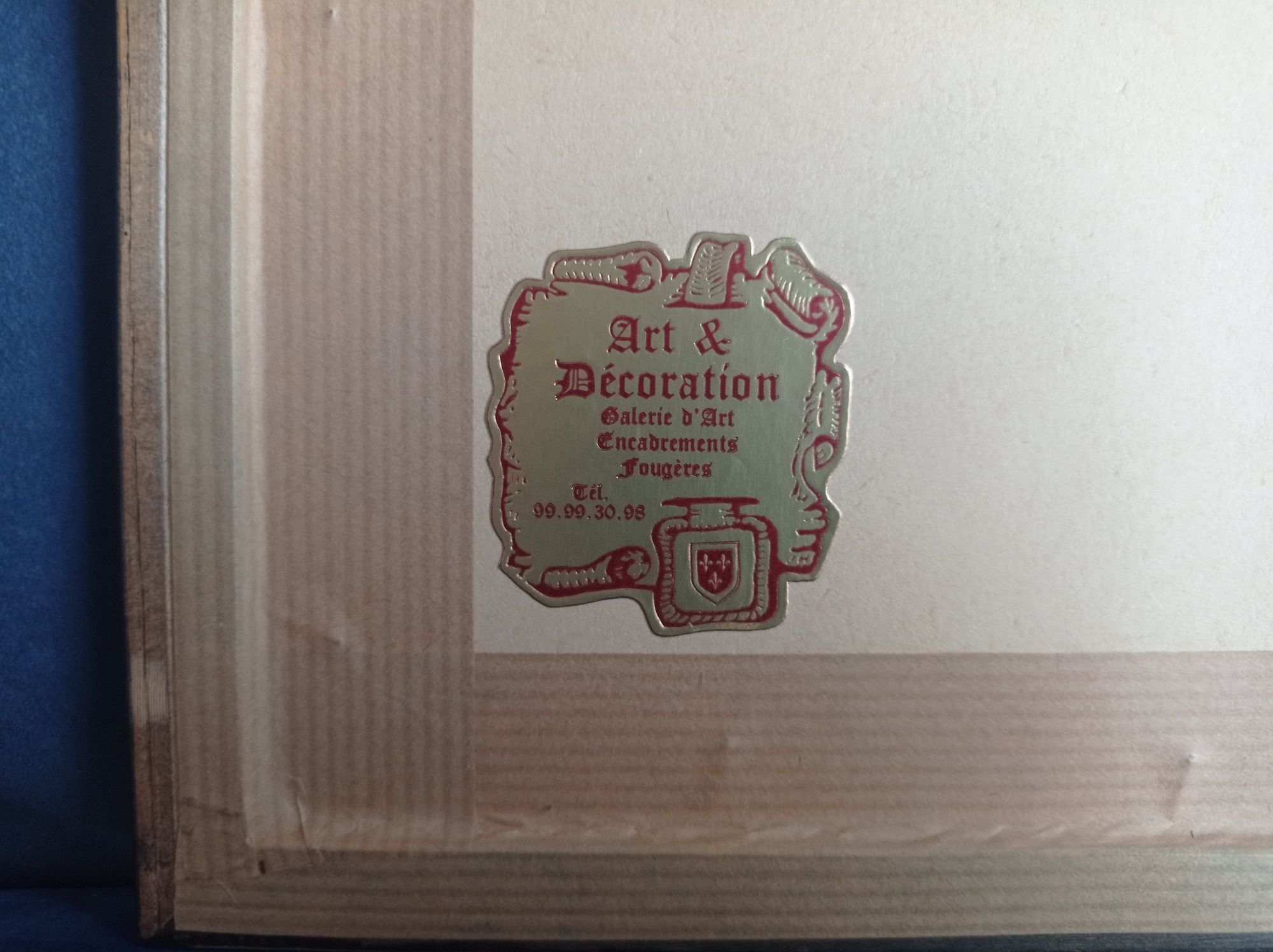 Lithographia "A matter of Inches"
