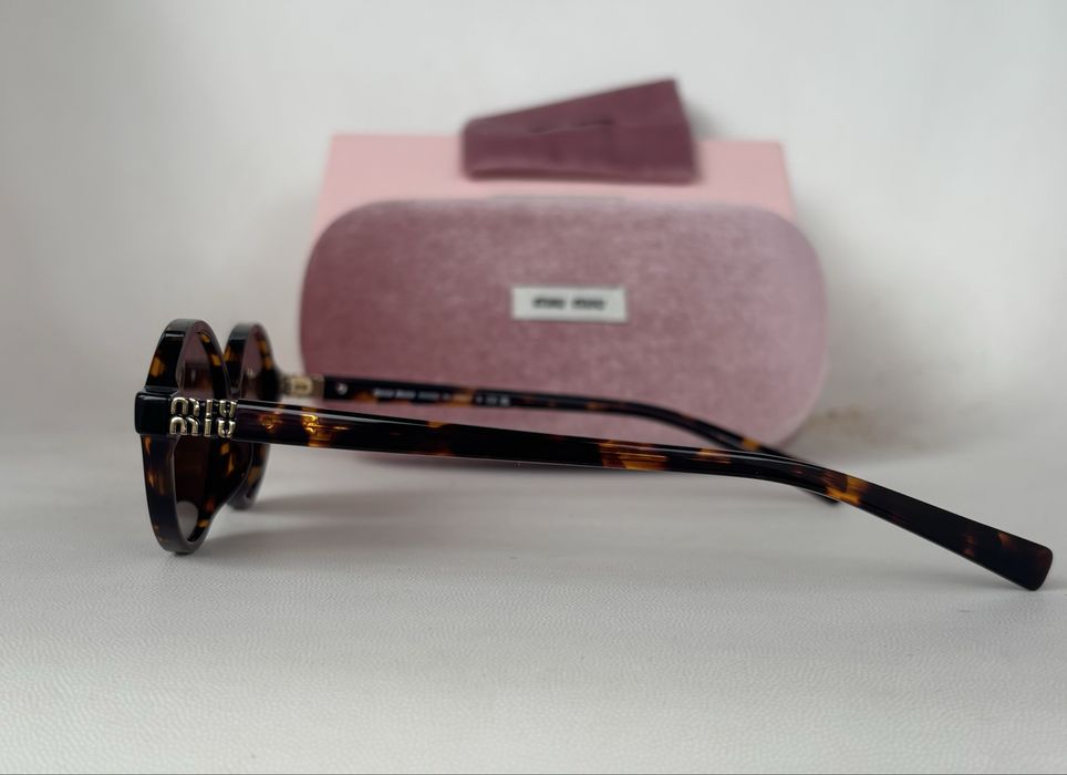 Oculos miu miu lentes castanhas