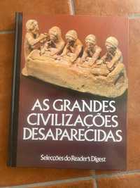 Livro As Grandes Civilizações Desaparecidas