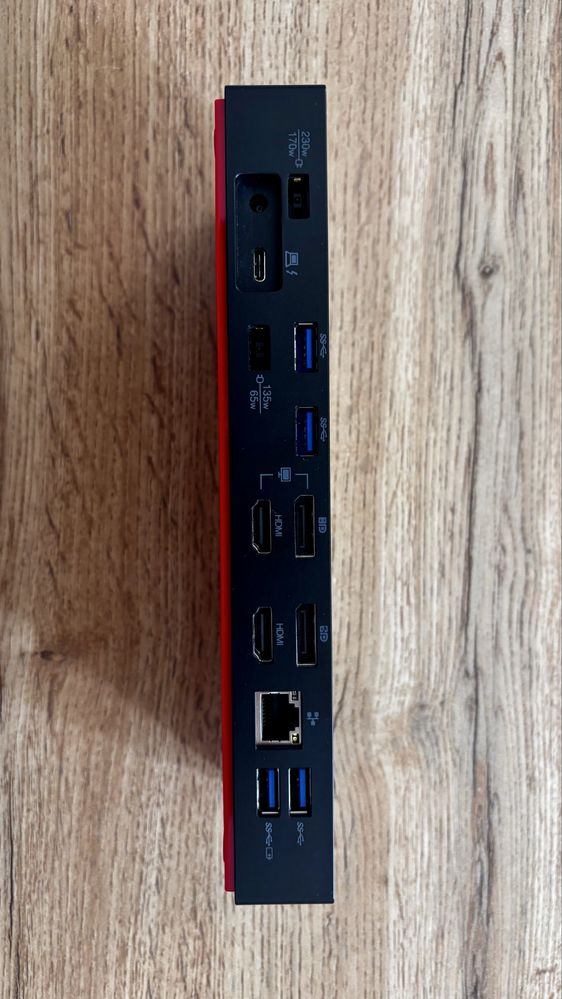 ThinkPad Thunderbolt 3 Workstation Dock Gen 2