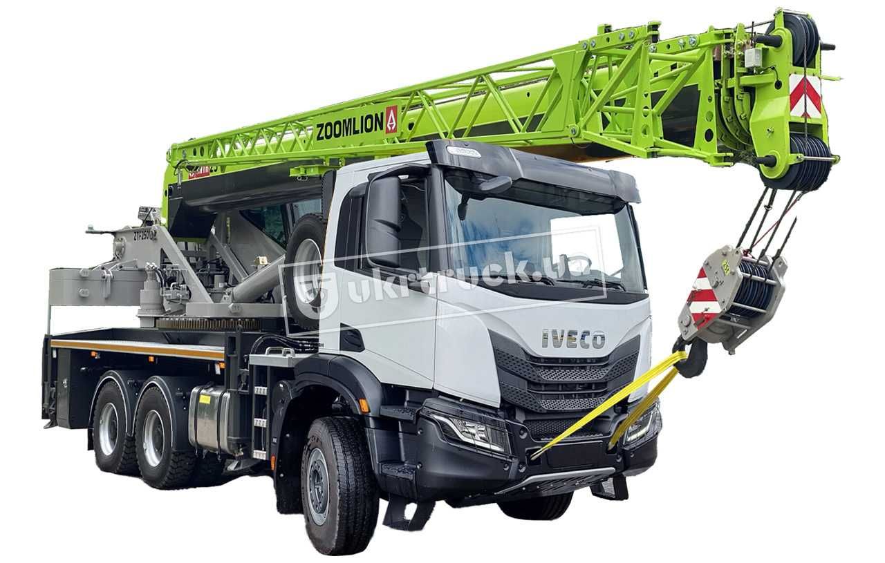 НОВИЙ Автокран AVTR-ZN-25 IVECO T-WAY з краном Zoomlion 25 т, 40,5 м