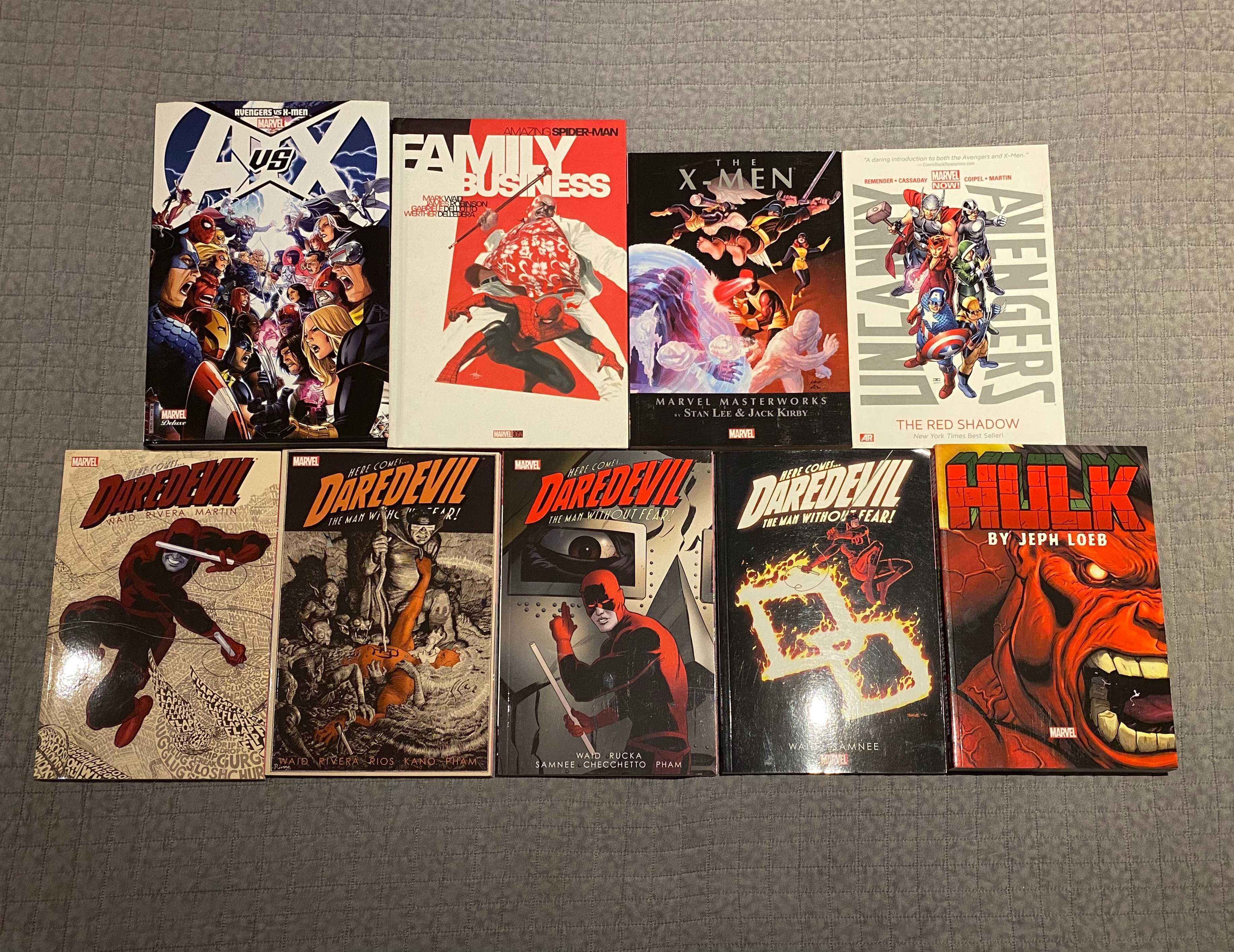 Coleção Livros GN Marvel Comics