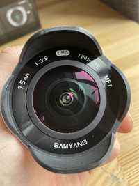 Samyang 7,5mm micro 4/3