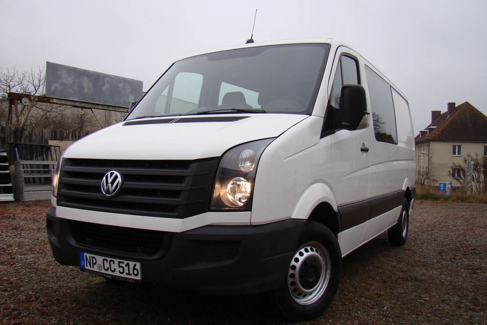 Volkswagen Crafter  Brygadówka 6 osób L2H1 Stan idealny Opłacony z Niemiec