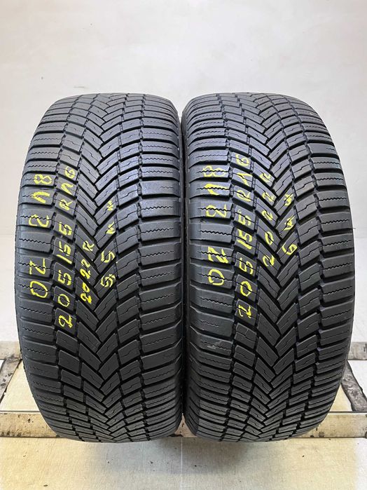 2x 205/55R16 Bridgestone WeatherControl A005 Evo 91H OZ218