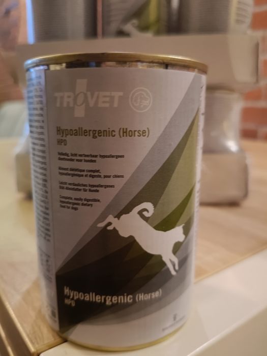 Karma dla psa TROVET Hypoallergenic (Horse)- 11 puszek )