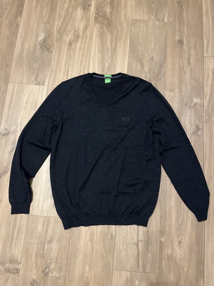 Sprzedam męski sweter bawełniany Hugo Boss XL stan bdb.