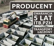 Zbiornik betonowy 10m3 na gnojowicę szambo Szamba betonowe BIAŁYSTOK